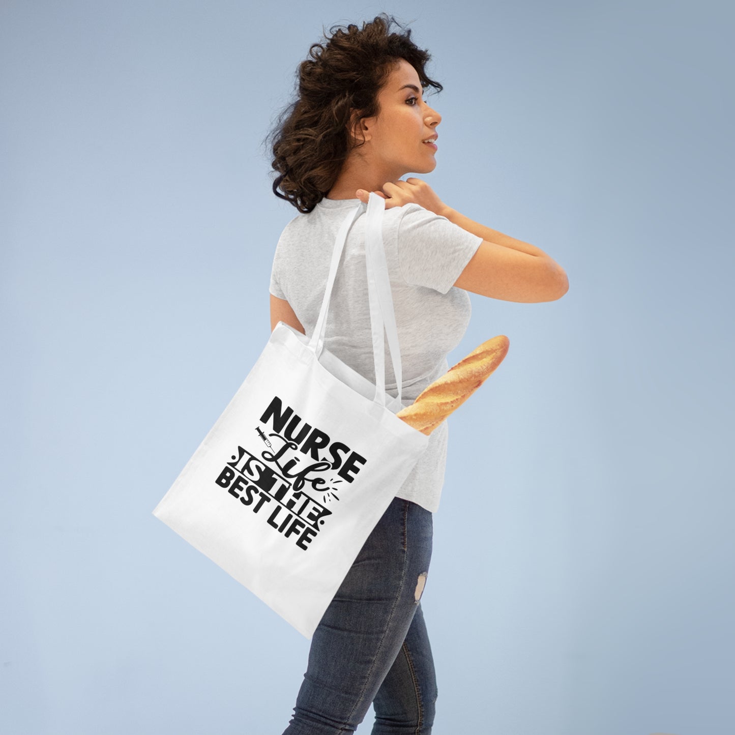 "The Perfect Tote for Nurses: Stylish and- Tote Bag