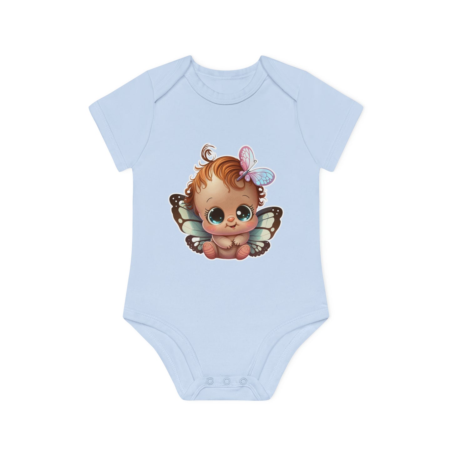 "Adorable Baby Organic Short Sleeve Bodysuit- Baby Organic Short Sleeve Bodysuit