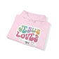 "Jesus Loves You" - Faithfully Cozy Hooded Sweatshirt - Hoodie