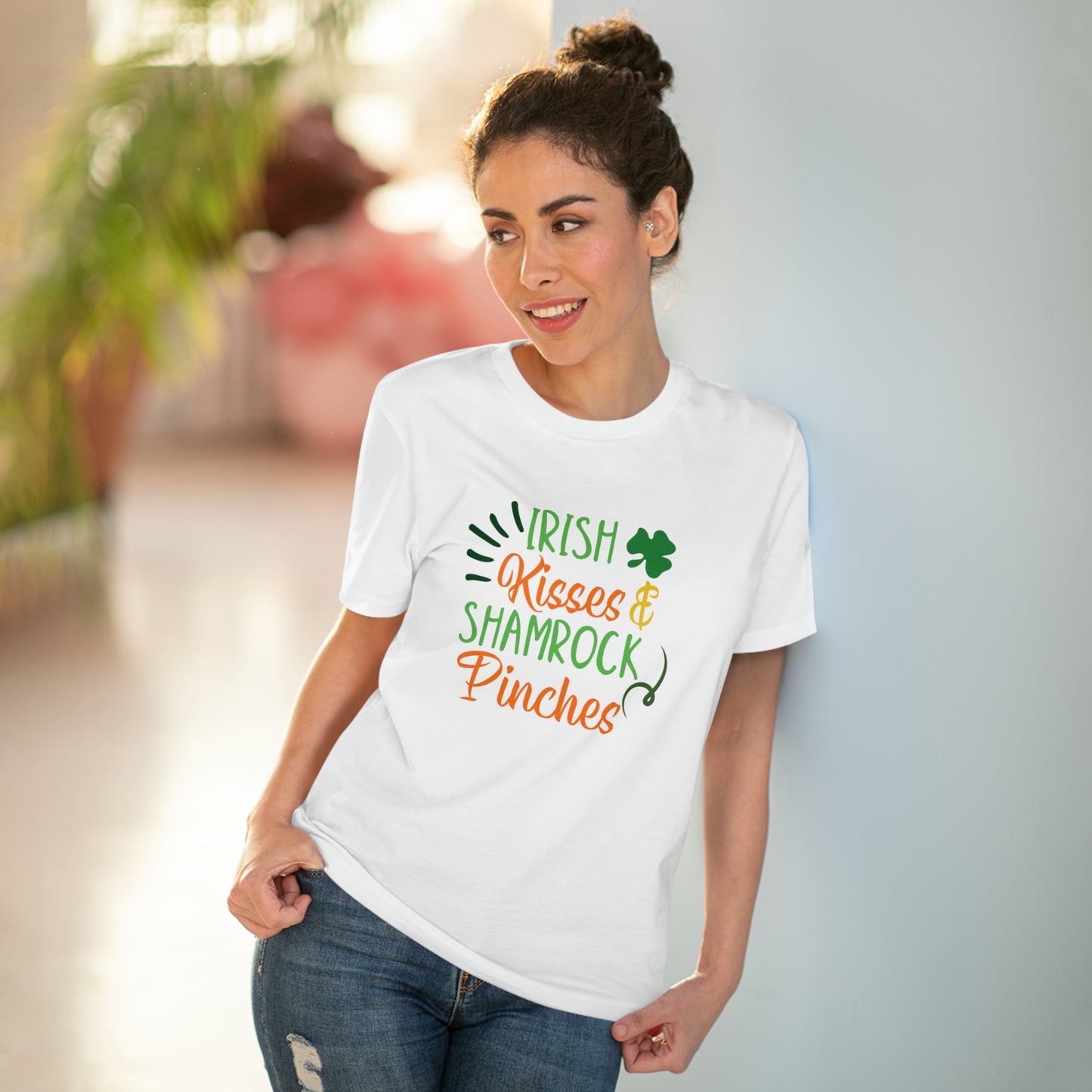 "Irish Kisses, Shamrock Pinches" St. Patrick's Day - T-Shirt