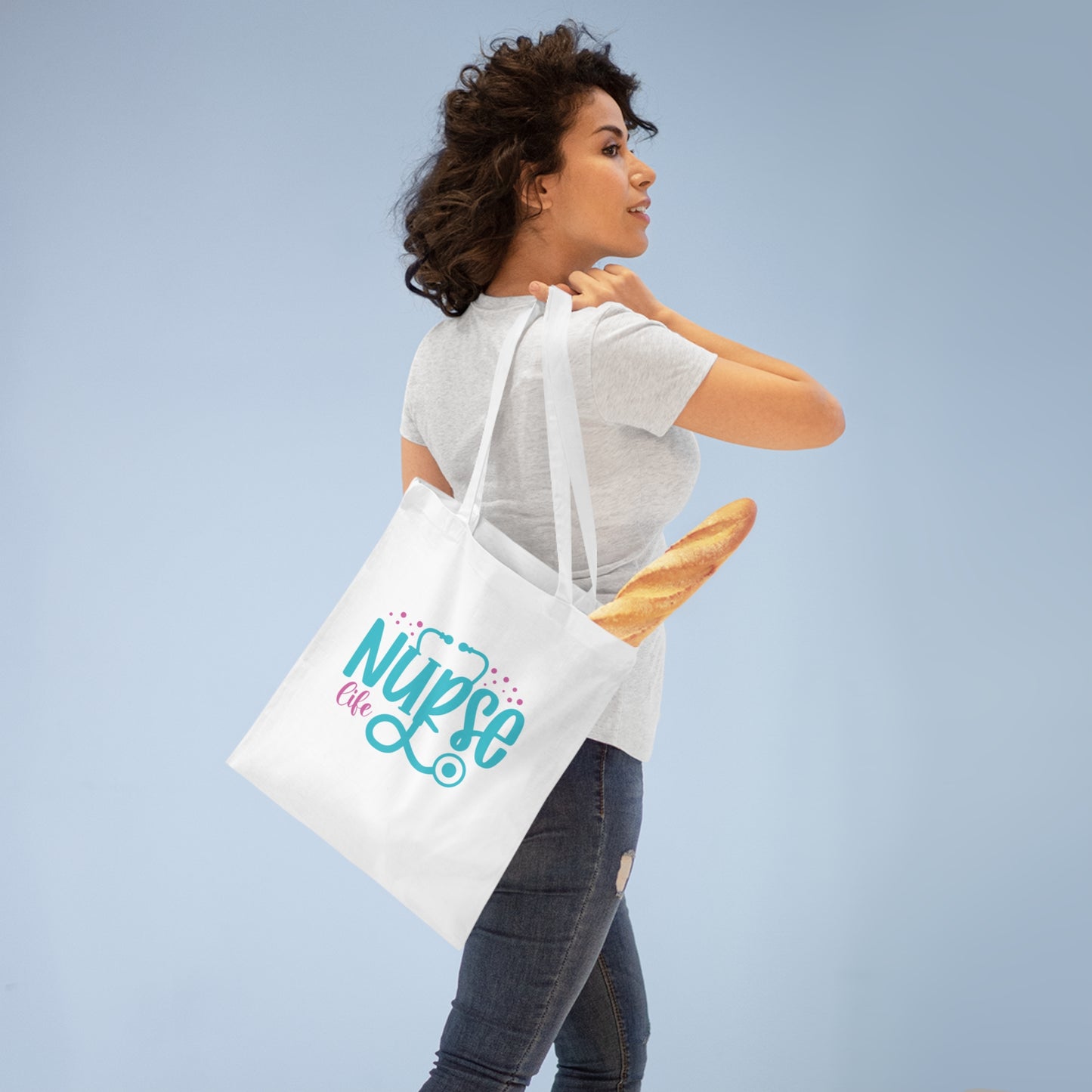 "Carry On with Care: Nurse Appreciation- Tote Bag