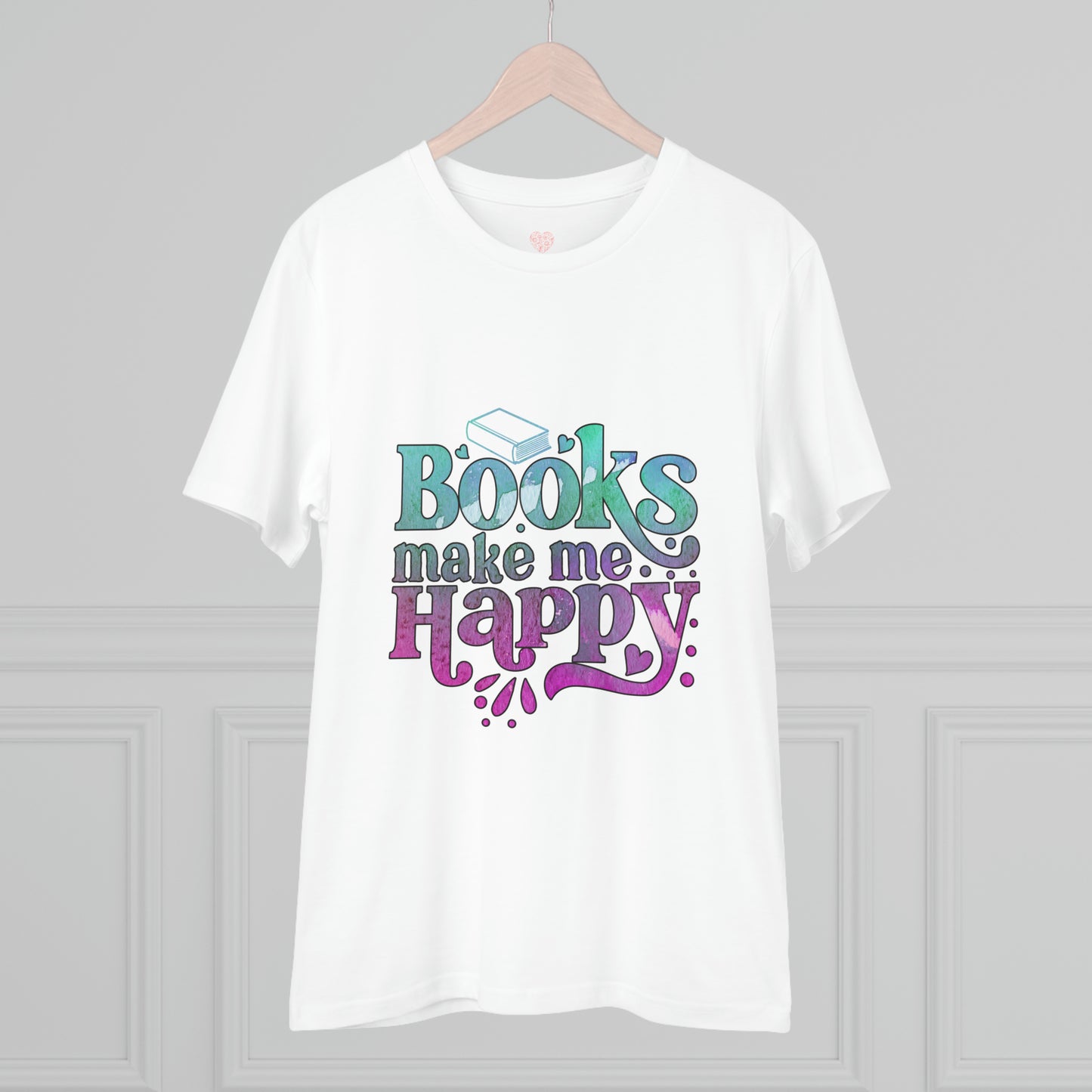 "Books make me happy" - Literary Loving - T-Shirt