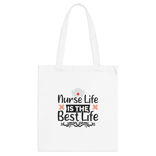 "Comfort & Care: Nurse Tote Bag for- Tote Bag