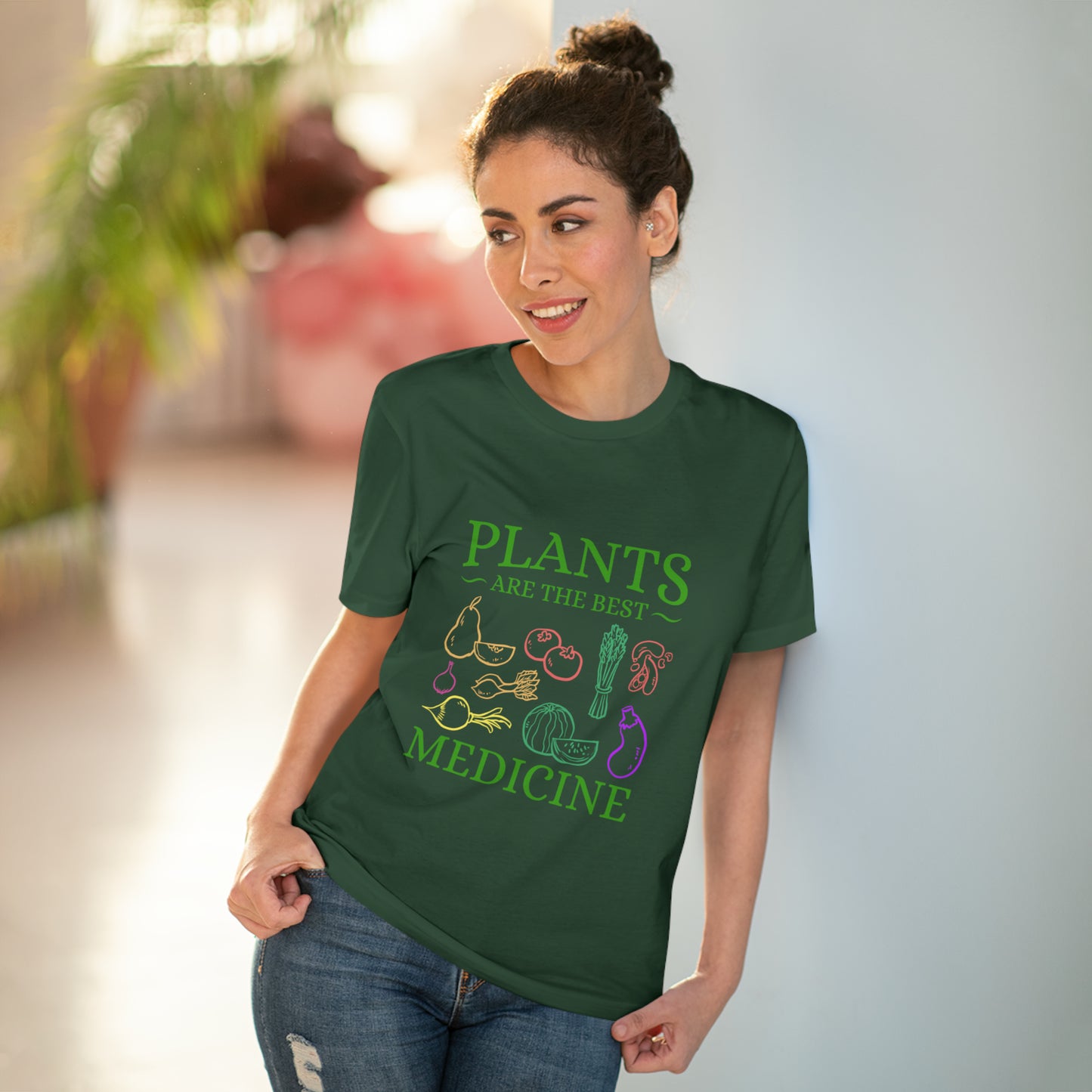 "Plants are the best medicine"- T-Shirt