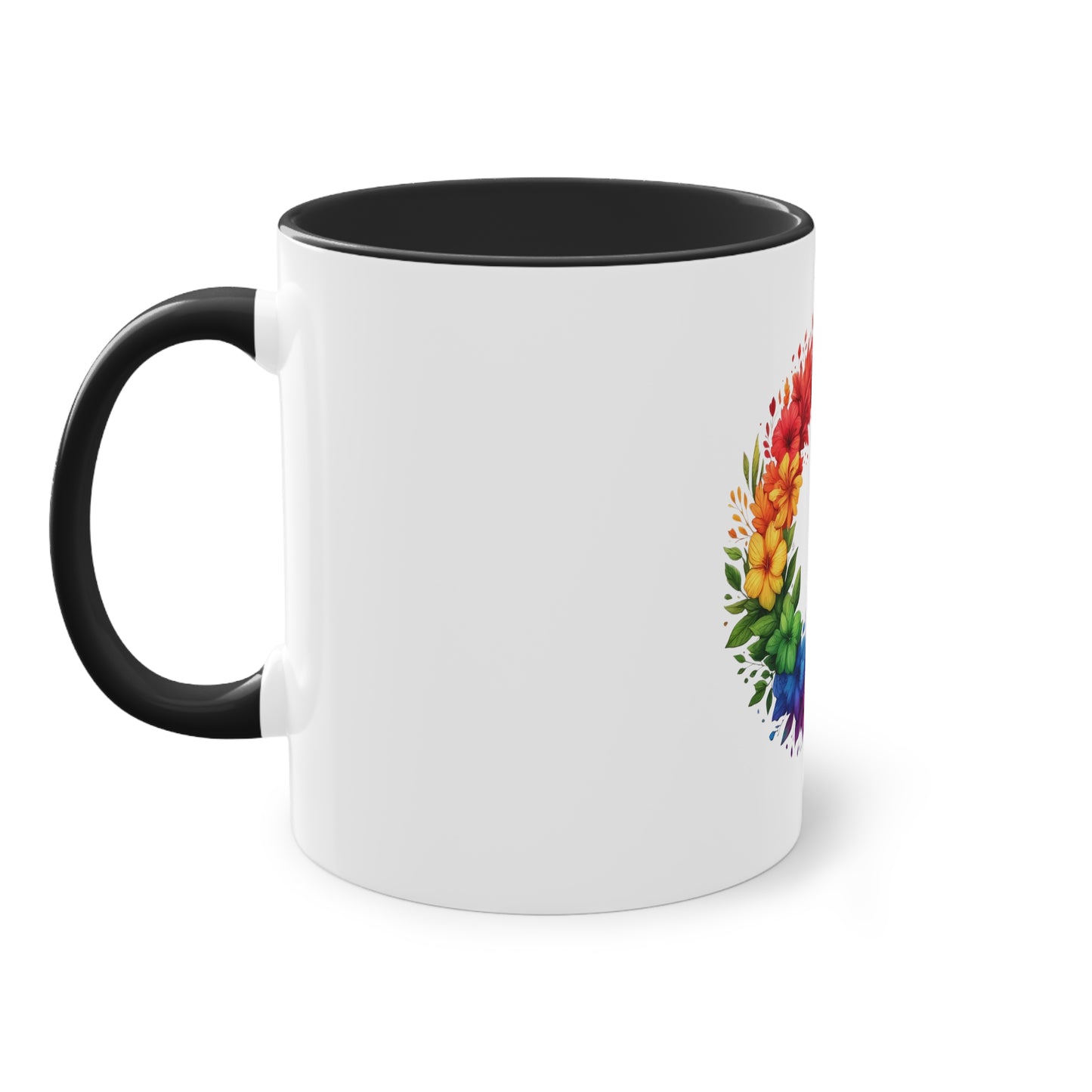 "Rainbow Pride" - Two Tone Mug