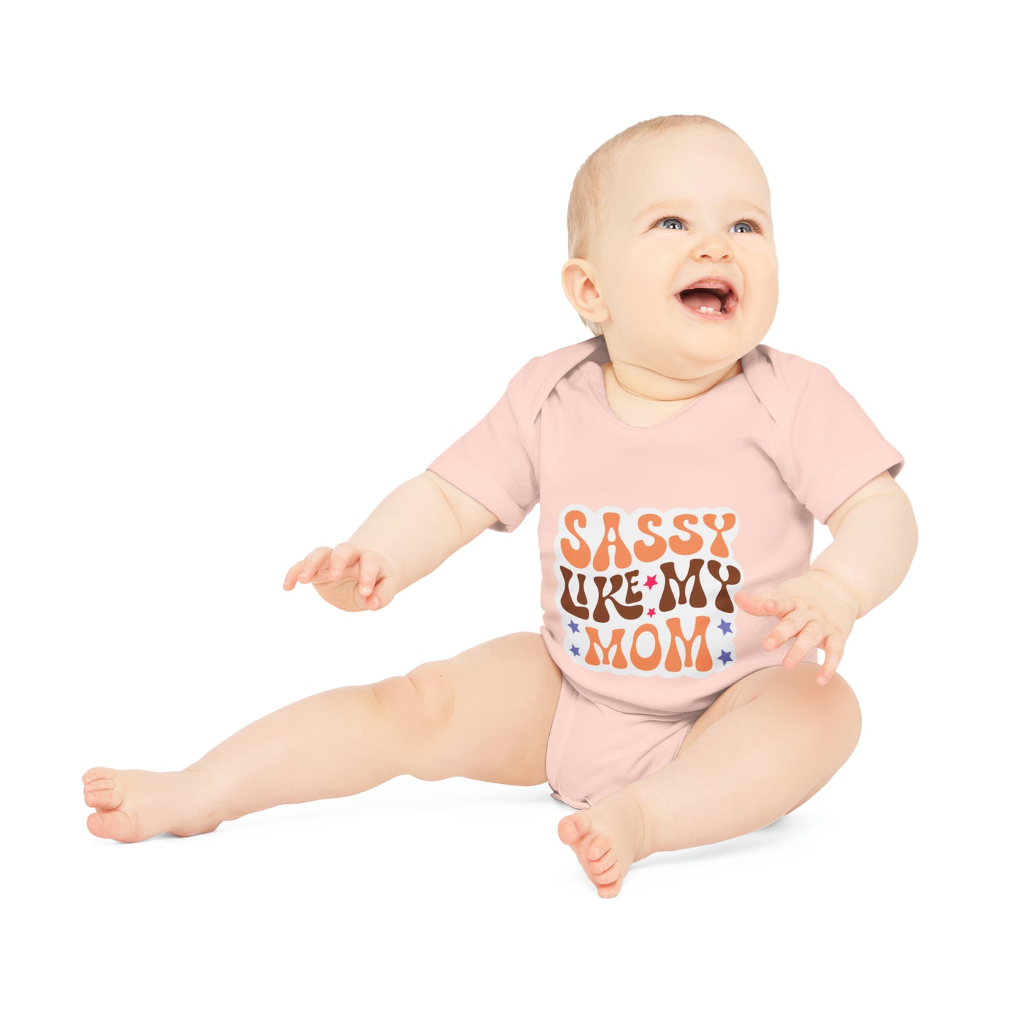 "Sweet Dreams Baby Organic Short Sleeve Bodysuit- Baby Organic Short Sleeve Bodysuit