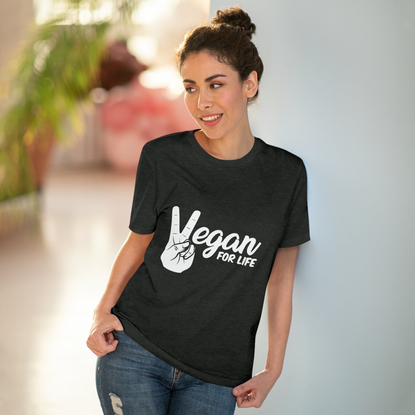 "Vegan For Life" - T-Shirt