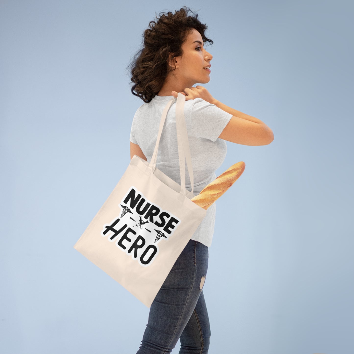 "Carry Your Caring Spirit: Nurse T- Tote Bag