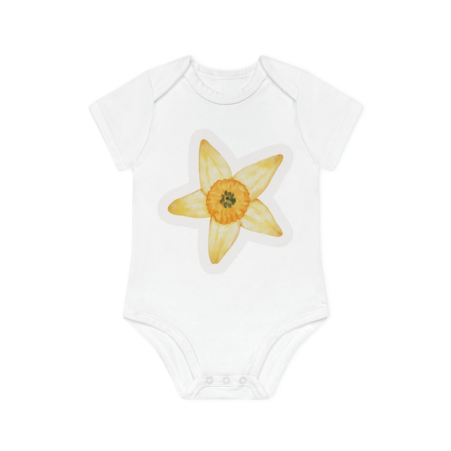 "Adorable Organic Baby Bodysuit - Co- Baby Organic Short Sleeve Bodysuit