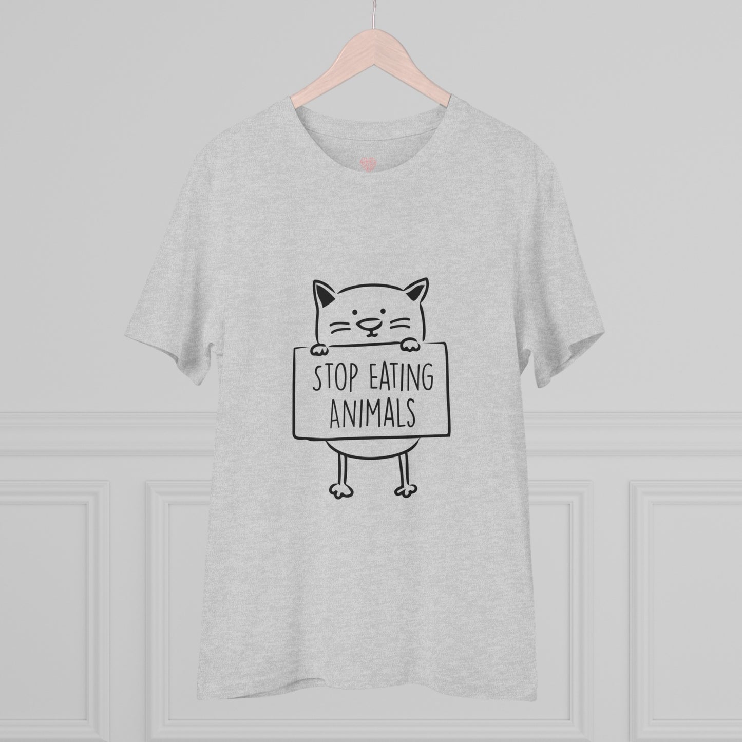 "Stop eating animals" Vegan Vibes Tee - T-Shirt