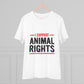 "I support animal rights" Vegan Vibes Tee - T-Shirt