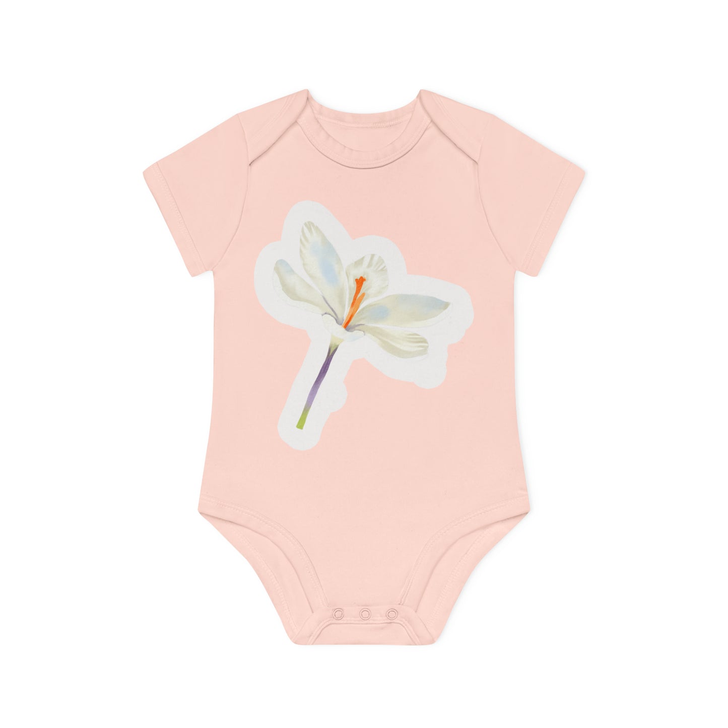 "Adorable Baby Organic Short Sleeve Bodysuit- Baby Organic Short Sleeve Bodysuit