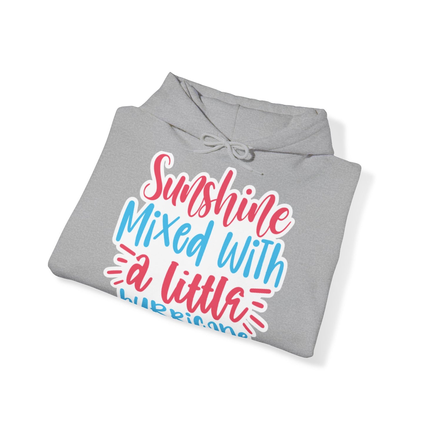 "Stay Warm and Sassy: Funny Quote Hood- Hoodie