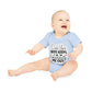 "Dude, you're wife keeps checking me out" - Baby Organic Short Sleeve Bodysuit