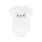 "Adorable Hearts Eco-Friendly" - Baby Organic Short Sleeve Bodysuit