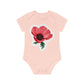 "Organic Adorable Onesie: Sweet Design- Baby Organic Short Sleeve Bodysuit