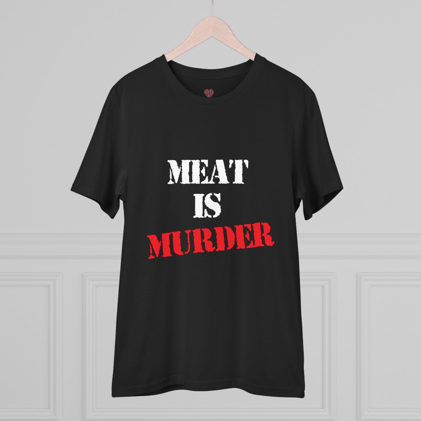 "Meat is Murder" Vegan Vibes Tee- T-Shirt