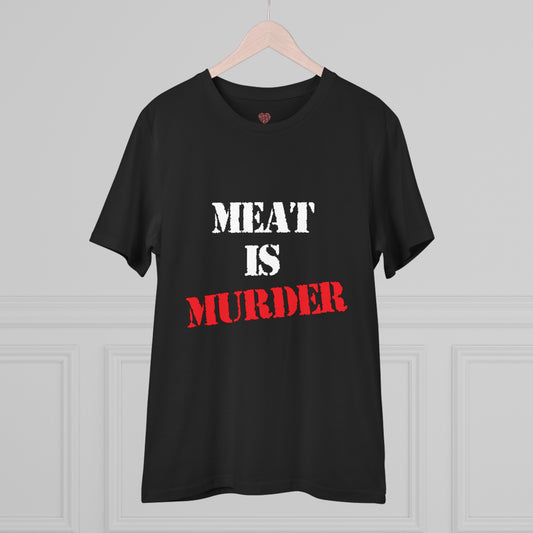 "Meat is Murder" Vegan Vibes Tee- T-Shirt