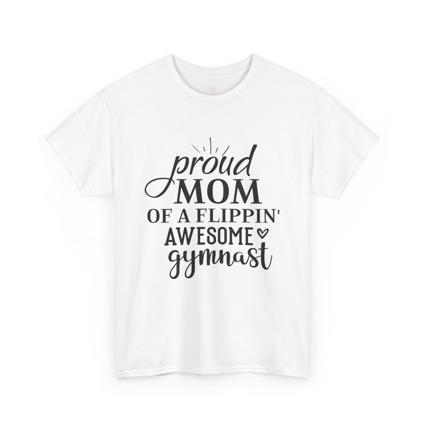 "Gymnast Mom" - Unisex Heavy Cotton Tee