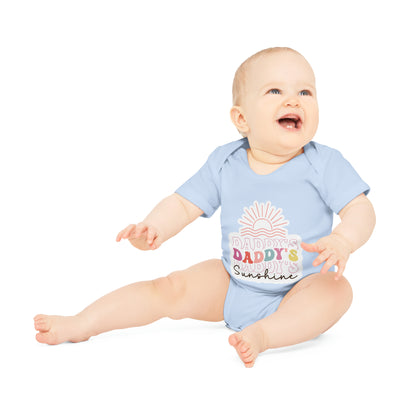 "Organic Cotton Baby Bodysuit - Ad- Baby Organic Short Sleeve Bodysuit