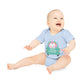 "Happy Easter" - Baby Organic Short Sleeve Bodysuit