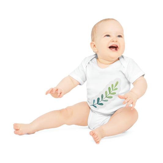 "Organic Cutie Pie Baby Short Sleeve Bod- Baby Organic Short Sleeve Bodysuit