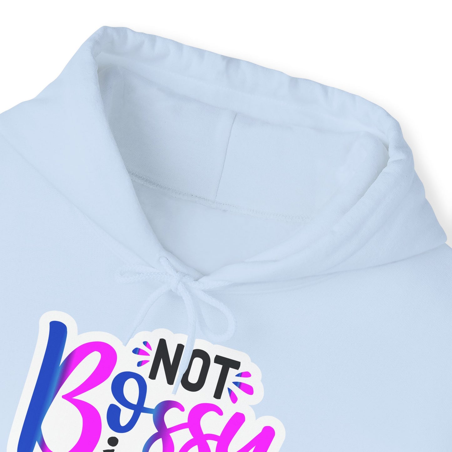 "Not bossy just aggressively helpful" : Funny Quote Hooded Sweatshirt - Hoodie