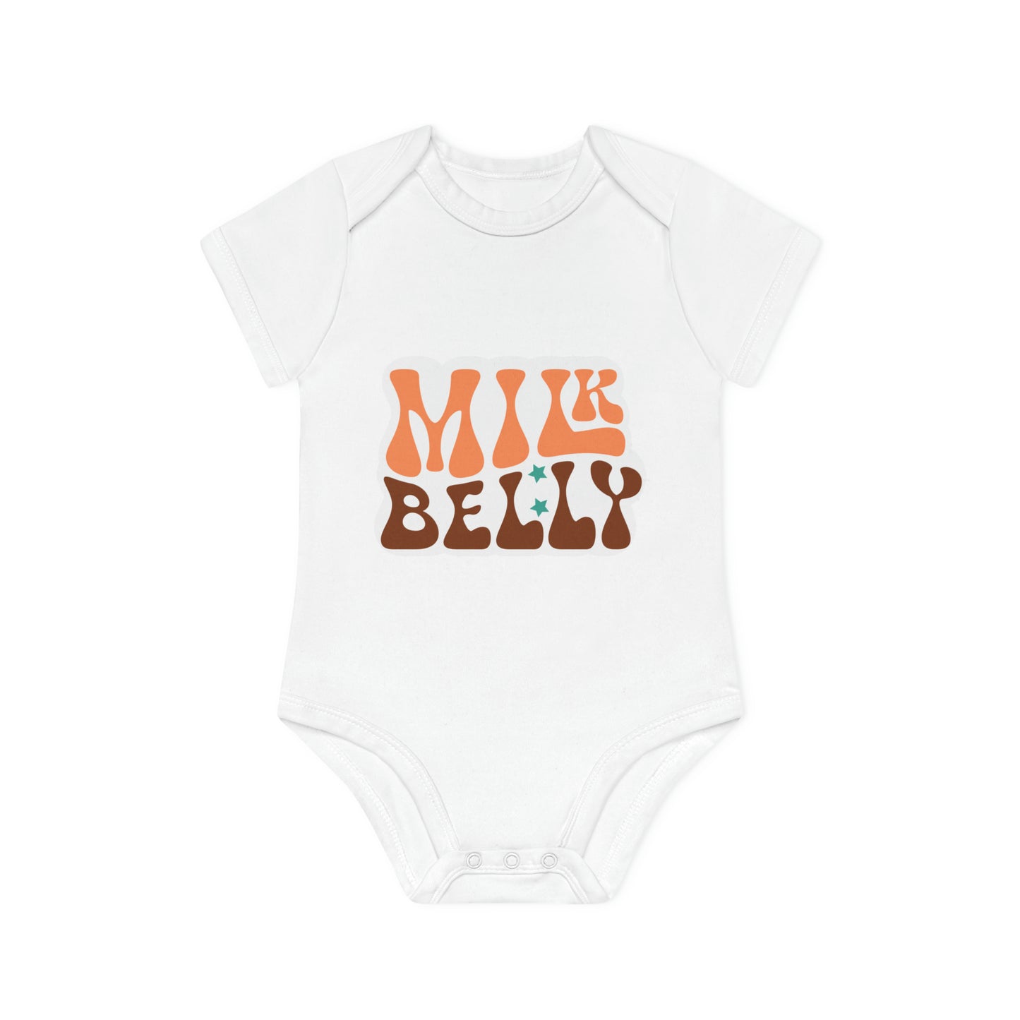 "Adorable Baby Organic Short Sleeve Bodysuit- Baby Organic Short Sleeve Bodysuit