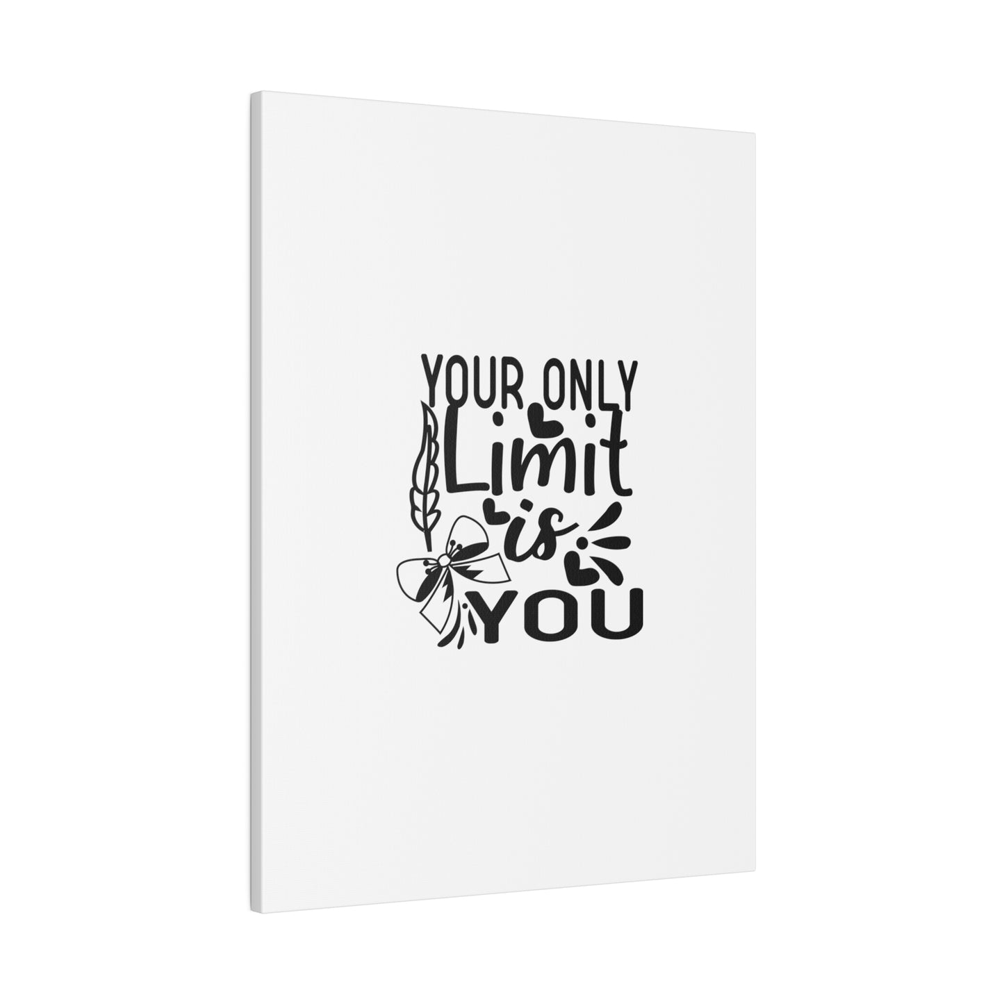 "Motivational Quote" Canvas Print - Inspir- Quote Canvas