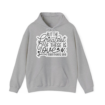 "Faithfully Cozy: Christian Quote Hood- Hoodie