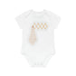 "Adorable Organic Baby Bodysuit: Sweet- Baby Organic Short Sleeve Bodysuit