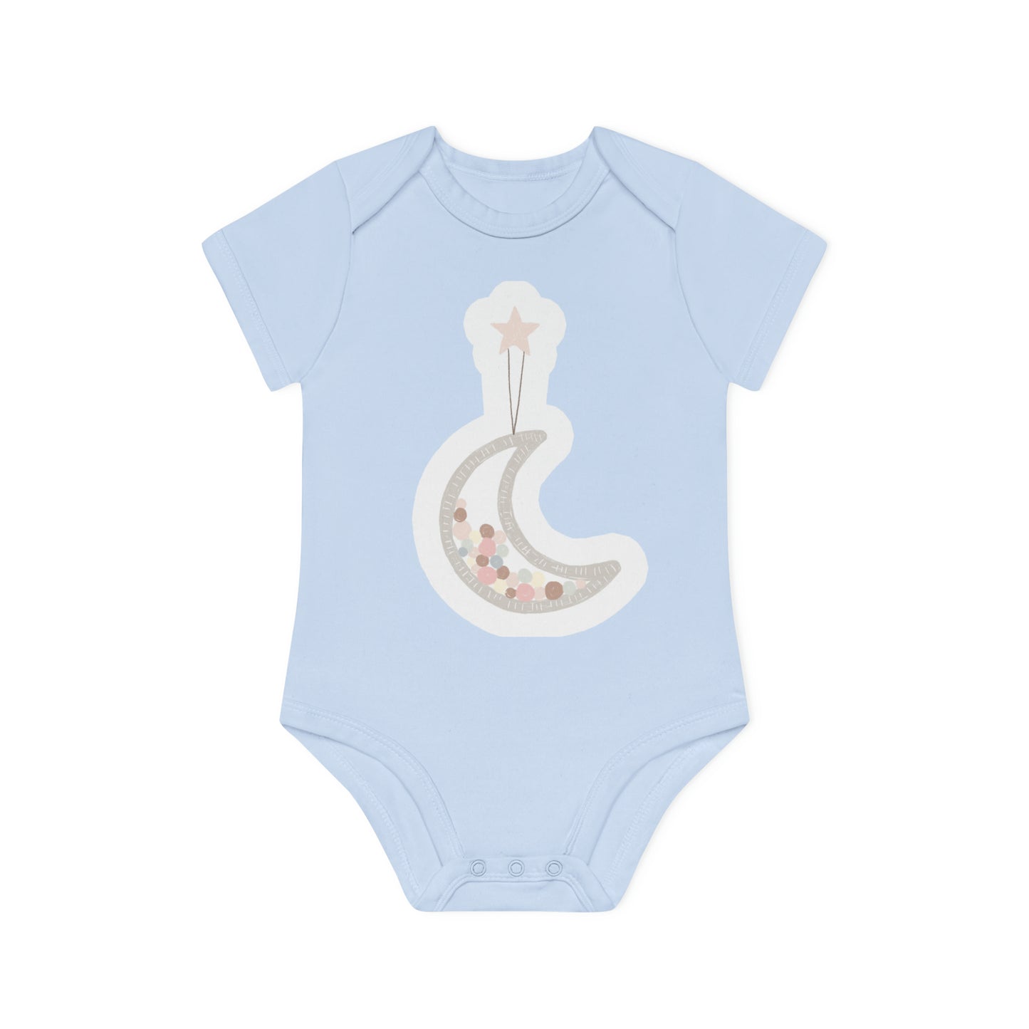 "Organic Cutie Pie" - Baby Organic Short Sleeve Bodysuit