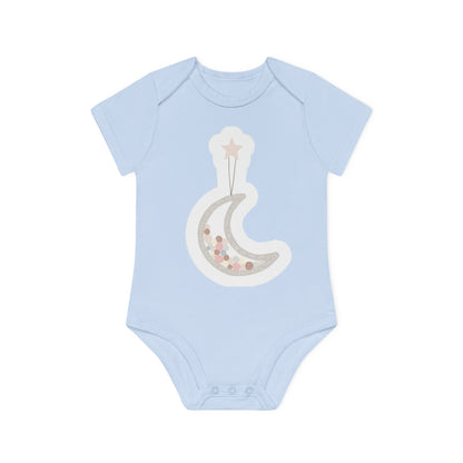 "Organic Cutie Pie" - Baby Organic Short Sleeve Bodysuit