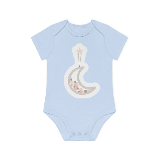 "Organic Cutie Pie" - Baby Organic Short Sleeve Bodysuit