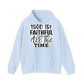 "Faithful & Cozy: Christian Quote- Hoodie