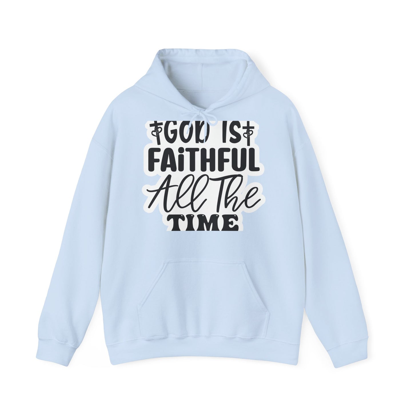 "Faithful & Cozy: Christian Quote- Hoodie