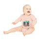 "Crushing Eggs" - Baby Organic Short Sleeve Bodysuit