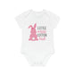 "Little Miss Cotton Tail" - Baby Organic Short Sleeve Bodysuit