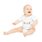 "Organic Cutie" Adorable Baby Organic Short Sleeve Bodysuit