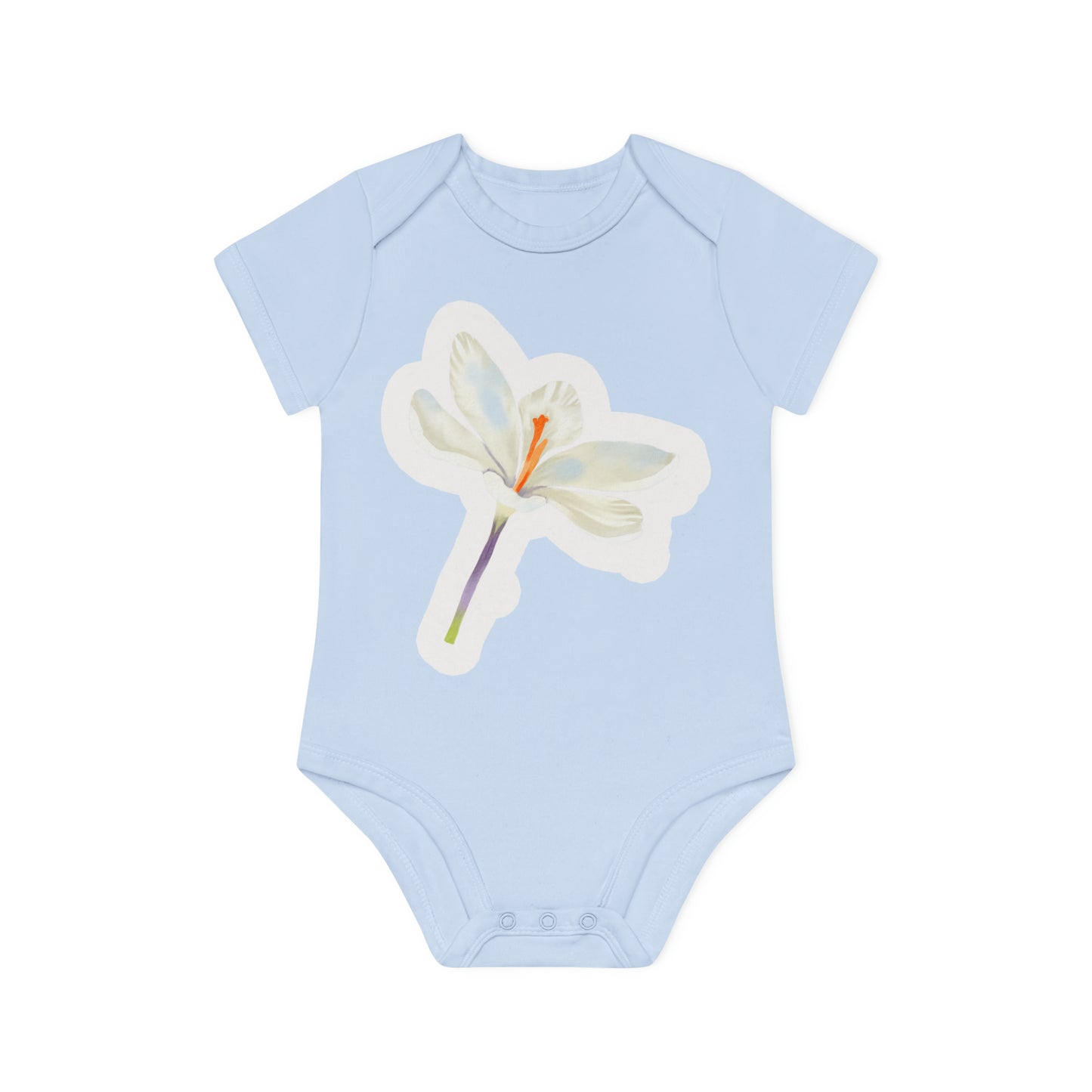 "Adorable Baby Organic Short Sleeve Bodysuit- Baby Organic Short Sleeve Bodysuit