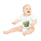 "Adorable Organic Short Sleeve Bodysuit for- Baby Organic Short Sleeve Bodysuit