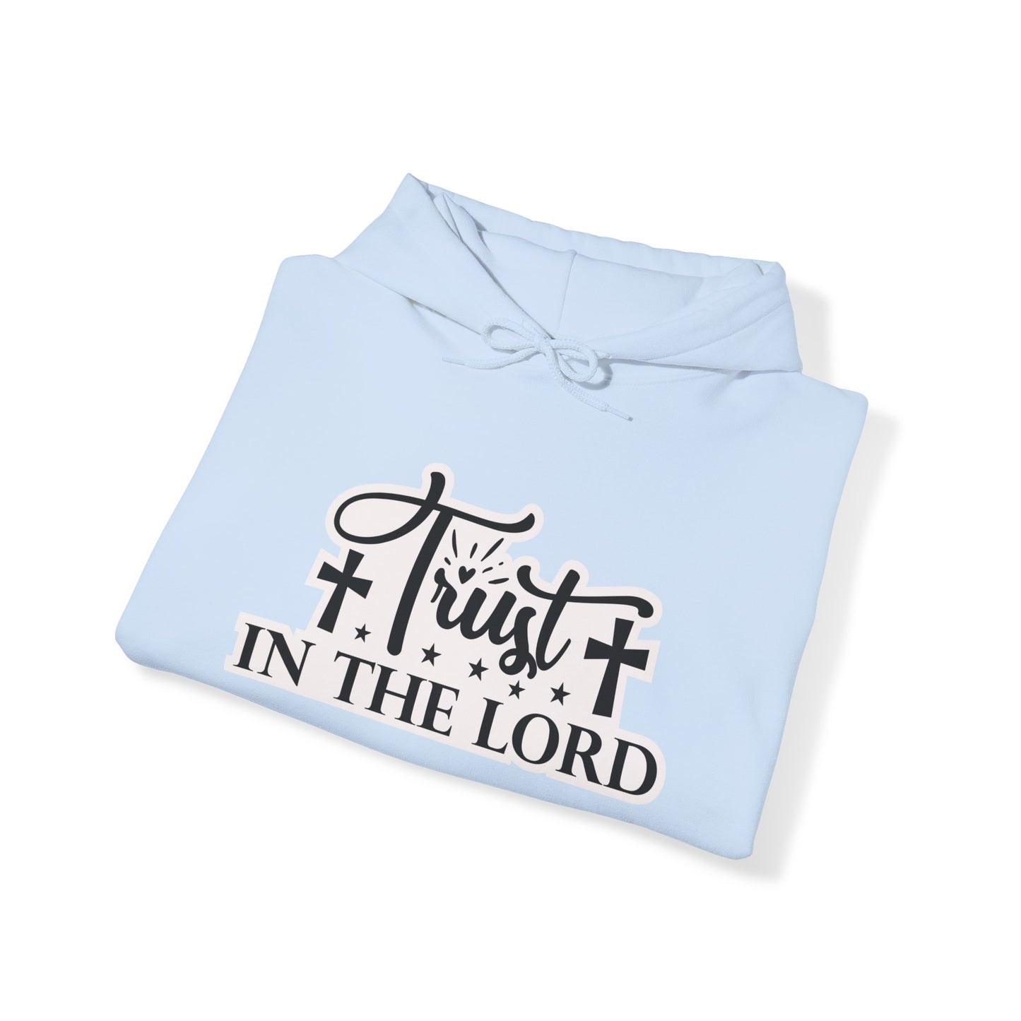 "Heavenly Comfort: Christian Quote Hooded Sweat- Hoodie