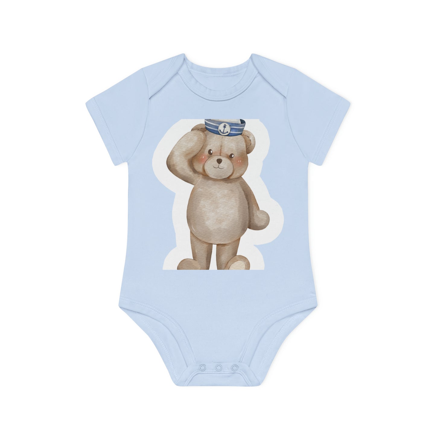 "Organic Cutie: Baby Short Sleeve Bod- Baby Organic Short Sleeve Bodysuit