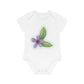 "Cuddly Cutie Organic Short Sleeve Bodys- Baby Organic Short Sleeve Bodysuit