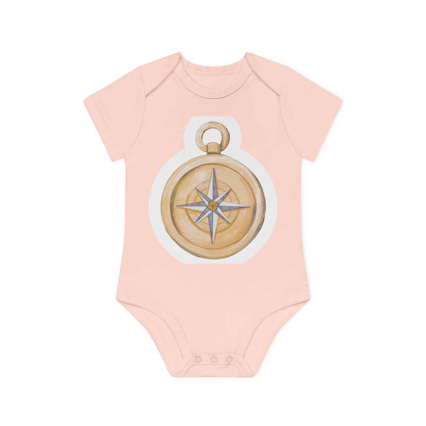 "Organic Cutie Short Sleeve Bodysuit- Baby Organic Short Sleeve Bodysuit