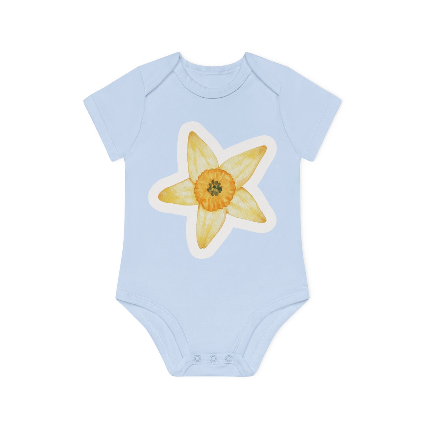 "Adorable Organic Baby Bodysuit - Co- Baby Organic Short Sleeve Bodysuit