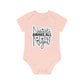 "Namaste Awake All Night" - Baby Organic Short Sleeve Bodysuit