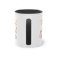 "Thankful, Grateful, Blessed" - Inspirational Quote - Two Tone Mug