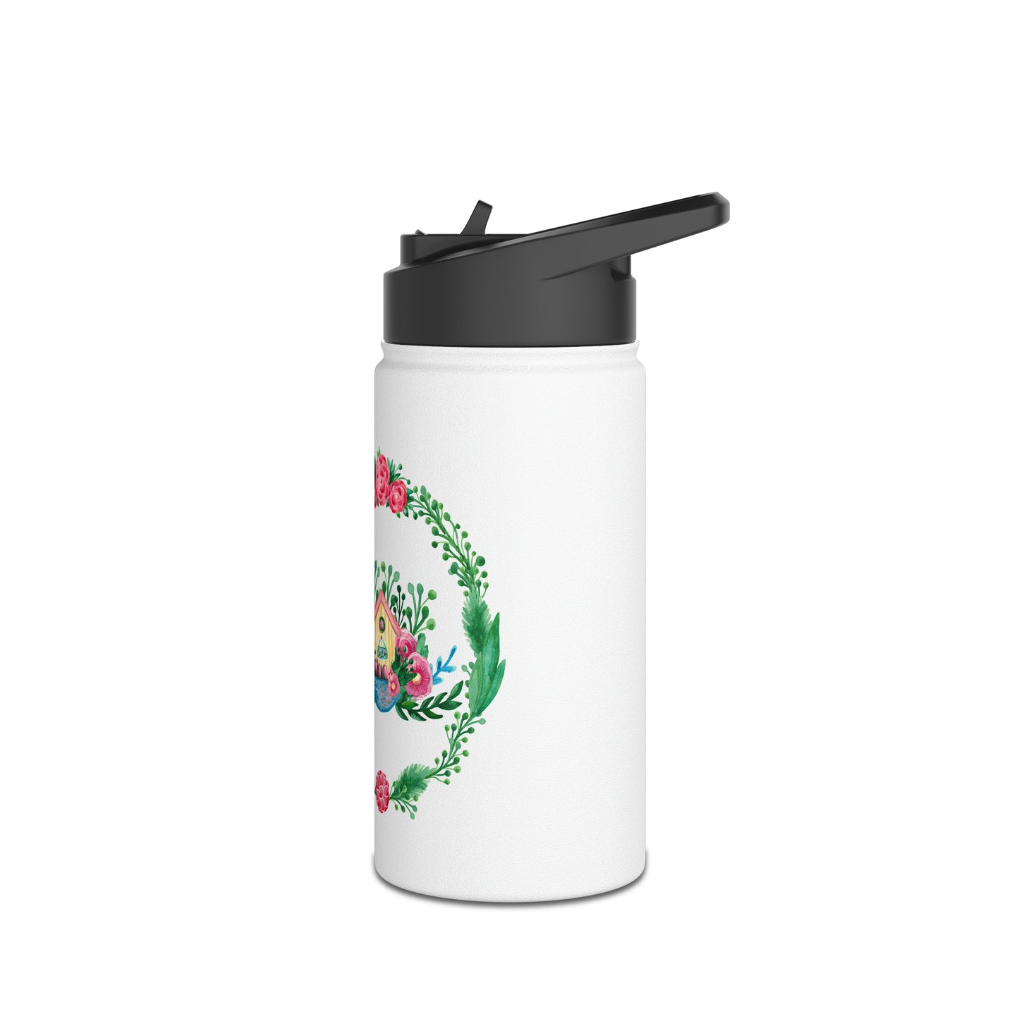 "Springtime Splendor Easter Tumbler:- Stainless Steel Tumbler