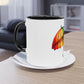 "Rainbow Pride Let it Rain" - Two Tone Mug